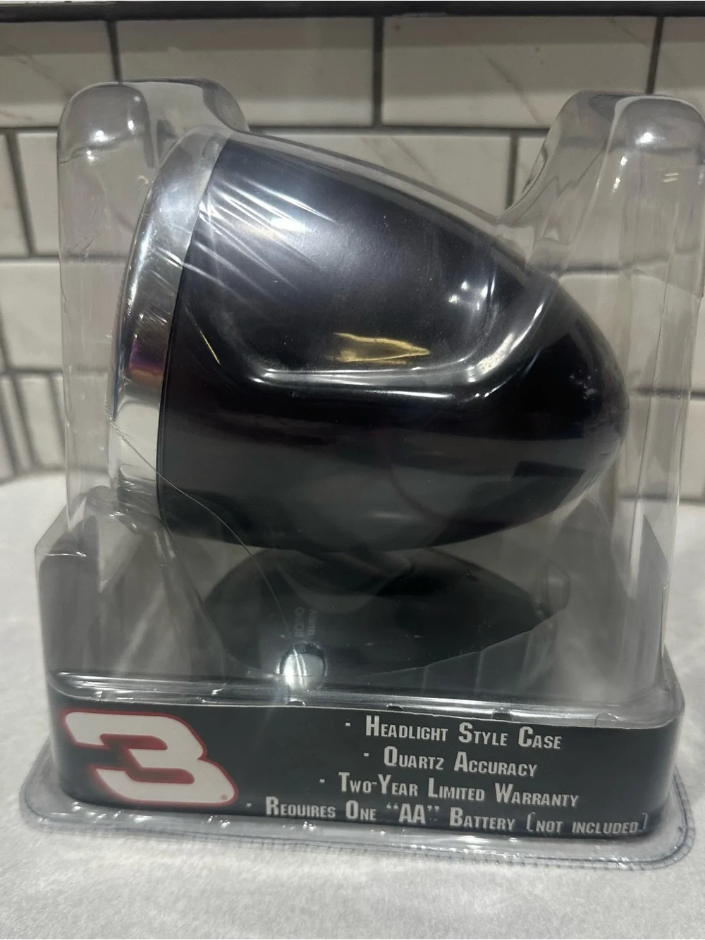 Dale Earnhardt Collectable Retro Alarm Clock Headlight Style.
